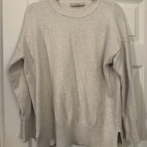LOFT Soft Cream Crew Neck Sweater